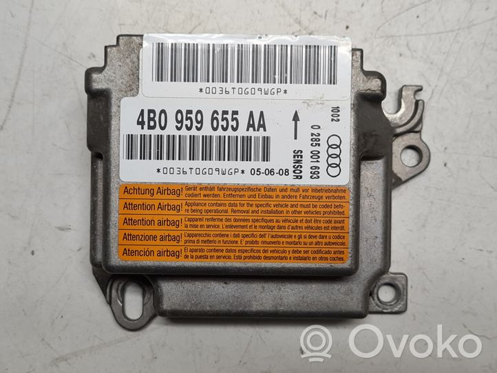 Audi A6 S6 C5 4B Module de contrôle airbag 4B0959655AA