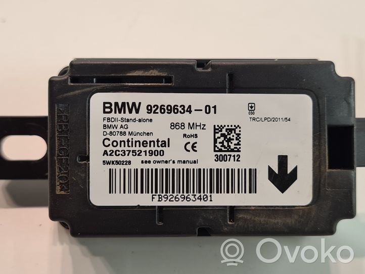 BMW 1 F20 F21 Centralina/modulo allarme 926963401