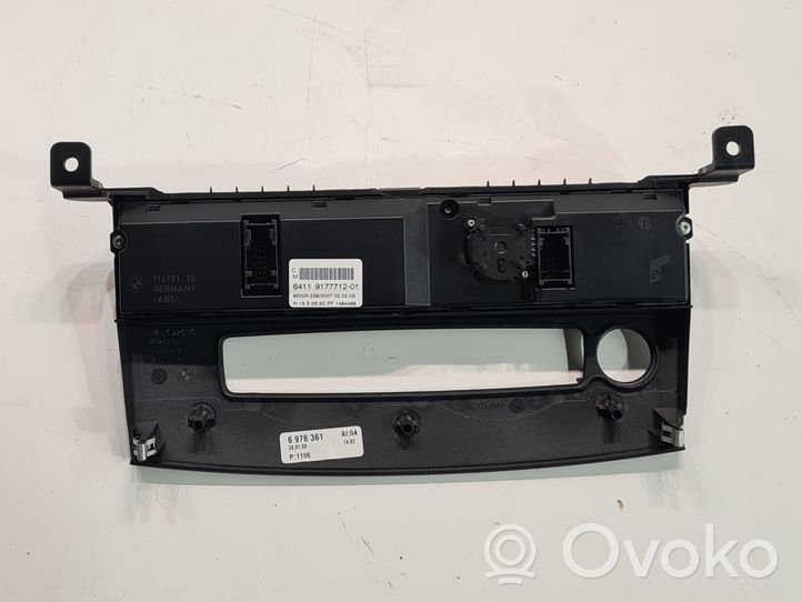 BMW 5 E60 E61 Panel klimatyzacji 6411917771201