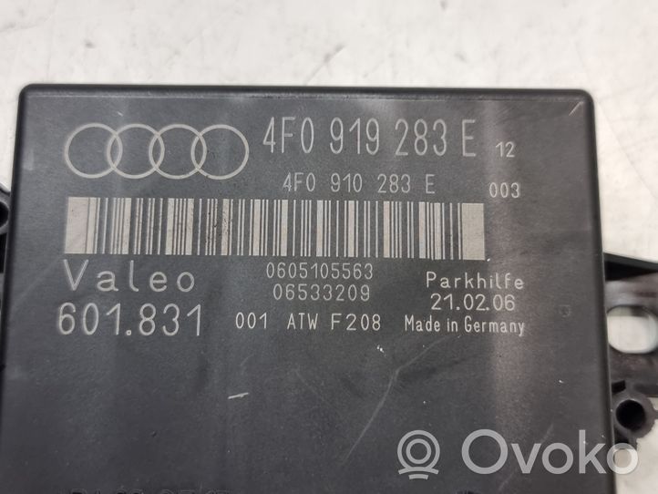 Audi A6 S6 C6 4F Pysäköintitutkan (PCD) ohjainlaite/moduuli 4F0919283E