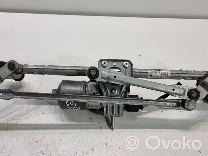 Volkswagen Polo V 6R Front wiper linkage and motor 6R1955023B