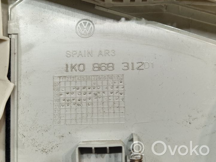 Volkswagen Golf VI (B) statņa dekoratīvā apdare (augšdaļa) 1K0868312