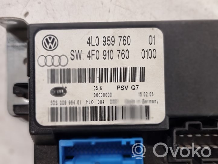 Audi Q7 4L Istuimen säädön moduuli 4F0910760
