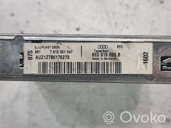 Audi A4 S4 B6 8E 8H Navigacijos (GPS) valdymo blokas 8E0919895B