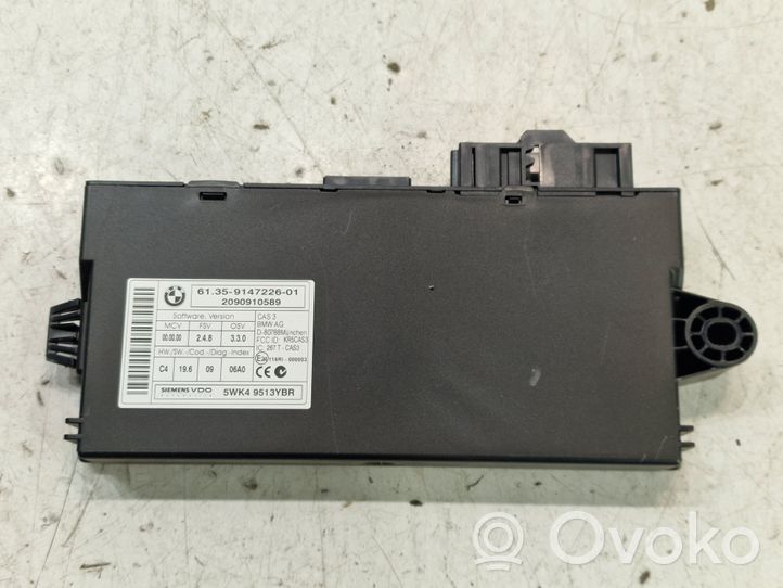 BMW 3 E90 E91 Unité de contrôle module CAS 6135914722601