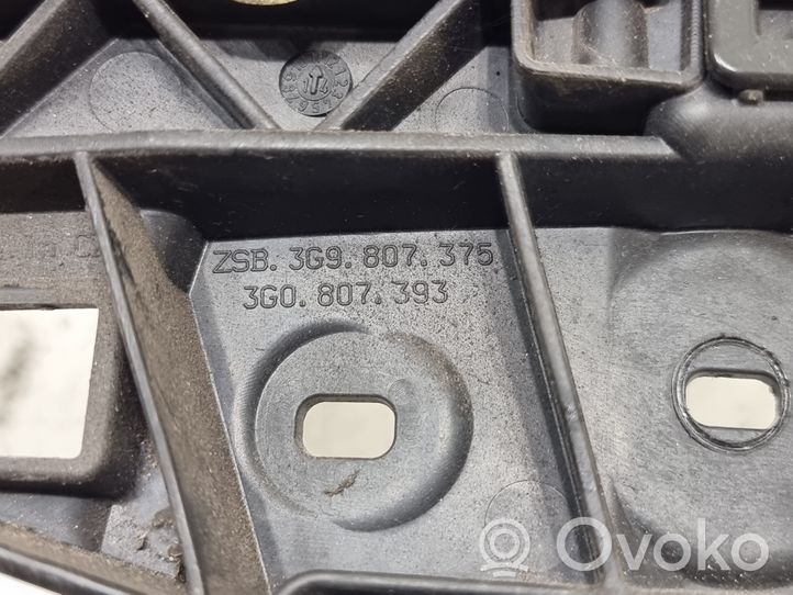 Volkswagen PASSAT B8 Staffa di rinforzo montaggio del paraurti posteriore 3G9807375