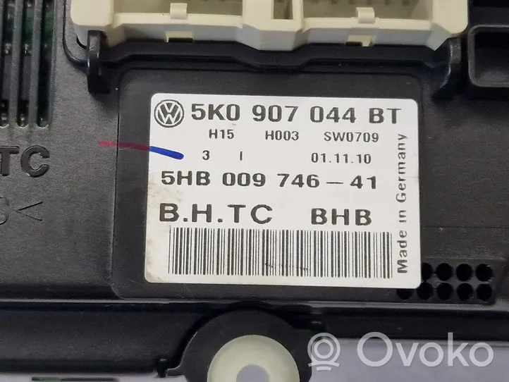 Volkswagen Golf VI Panel klimatyzacji 5K0907044BT