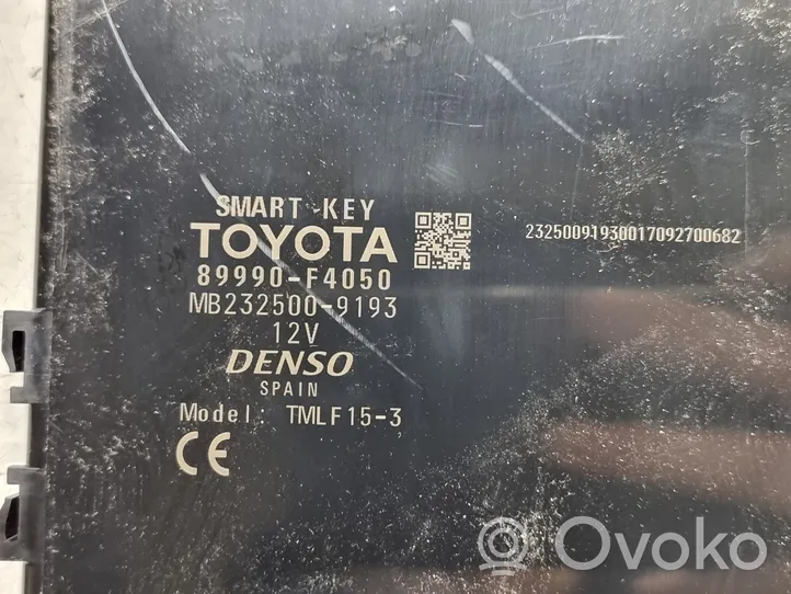 Toyota C-HR Beraktės sistemos KESSY (keyless) valdymo blokas/ modulis 89990F4050