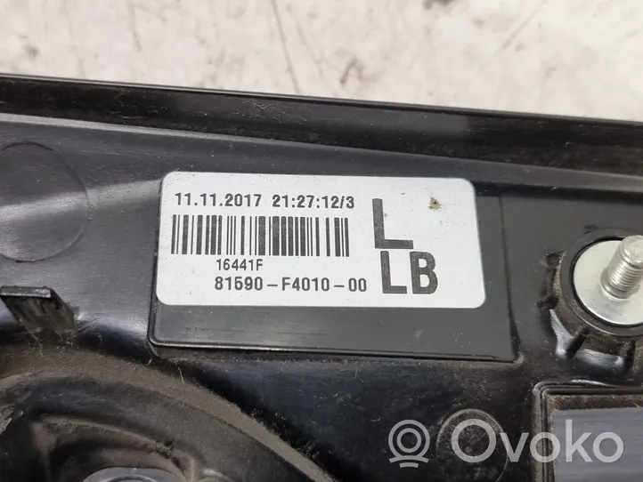 Toyota C-HR Luci posteriori del portellone del bagagliaio 81590F4010