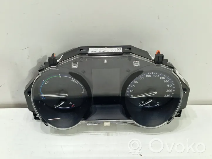 Toyota C-HR Tachimetro (quadro strumenti) 83800F4240