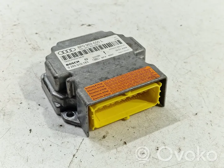 Audi A3 S3 A3 Sportback 8P Airbag control unit/module 8P0959655L