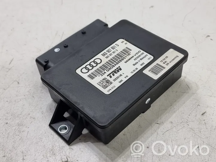 Audi A4 S4 B8 8K Module de commande de frein à main 8K0907801D