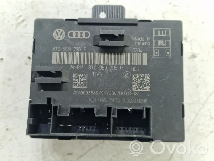 Audi A5 8T 8F Oven ohjainlaite/moduuli 8T0959795F