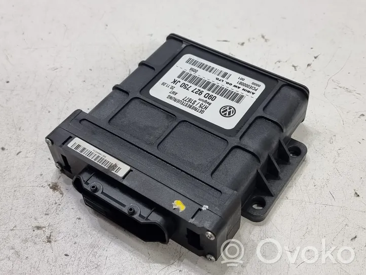 Volkswagen Touareg I Module de contrôle de boîte de vitesses ECU 09D927750JK