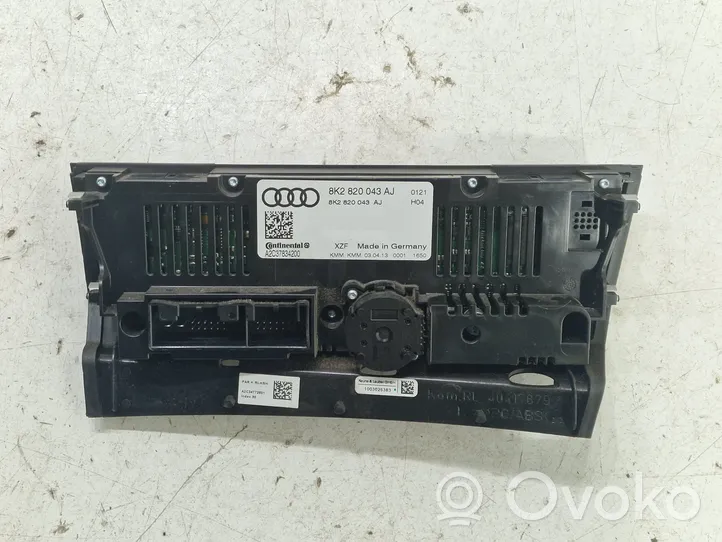 Audi A5 8T 8F Oro kondicionieriaus/ klimato/ pečiuko valdymo blokas (salone) 8K2820043AJ
