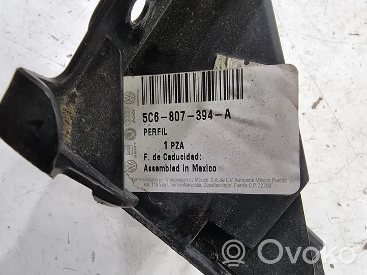 Volkswagen Jetta VI Staffa di rinforzo montaggio del paraurti posteriore 5C6807394A