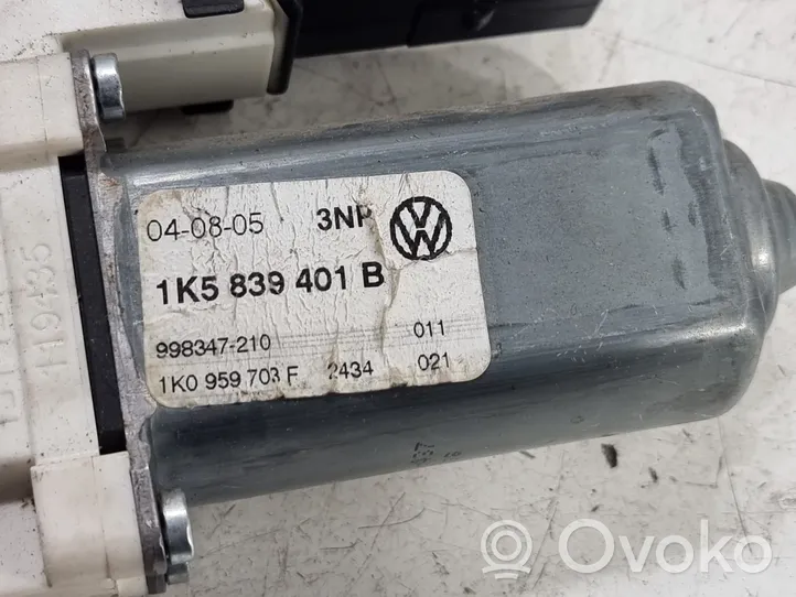 Volkswagen Jetta V Motorino alzacristalli della portiera posteriore 1K5839401B