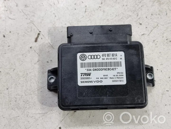 Audi A6 S6 C6 4F Centralina/modulo sistema frenante 4F0907801A