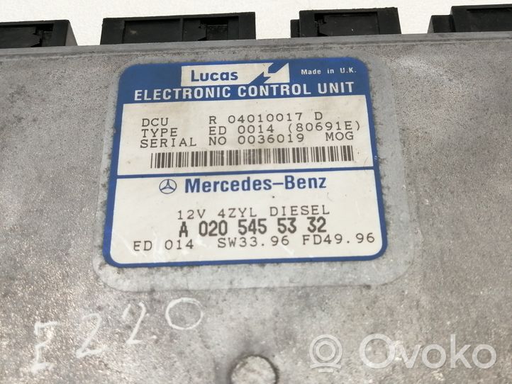 Mercedes-Benz E W210 Komputer / Sterownik ECU silnika R04010017D