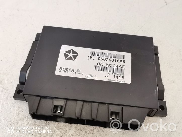 Jeep Grand Cherokee (WJ) Pysäköintitutkan (PCD) ohjainlaite/moduuli 05026016AB