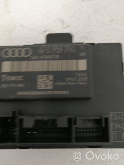 Audi A6 S6 C6 4F Oven keskuslukituksen ohjausyksikön moduuli 4F0959794