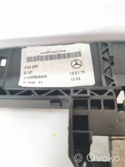 Mercedes-Benz SLK R172 Klamka zewnętrzna drzwi przednich A2047602134