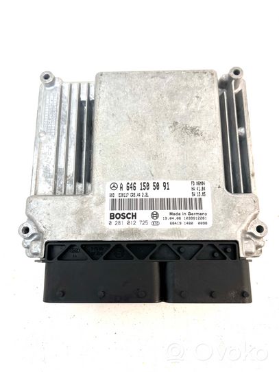 Mercedes-Benz CLK A209 C209 Calculateur moteur ECU A6461505091