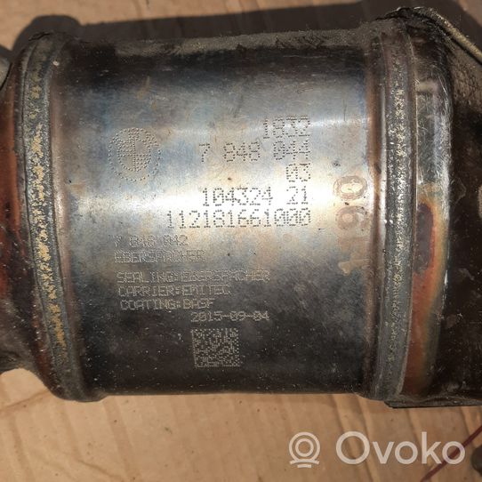 BMW M4 F82 F83 Katalizators, FAP/DPF cieto daļiņu filtrs 7848044