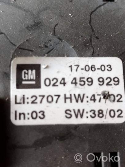 Opel Zafira A Panel klimatyzacji 024459929