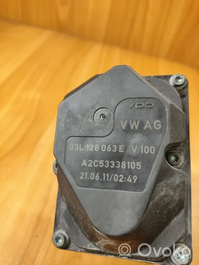 Volkswagen Golf VI Throttle valve 03L128063E