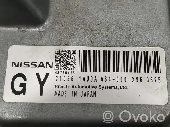 Nissan Murano Z51 Pārnesumkārbas vadības bloks 1AU0A000