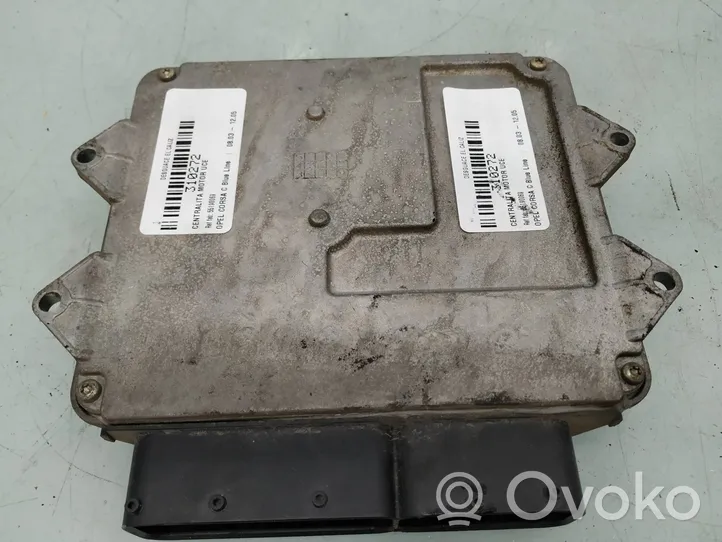 Opel Corsa C Sterownik / Moduł ECU 55190069