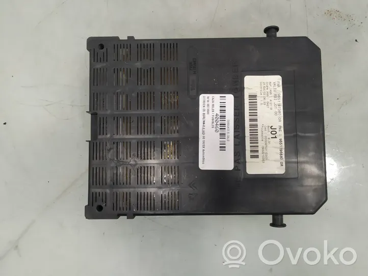 Citroen C5 Module de fusibles 9651196680