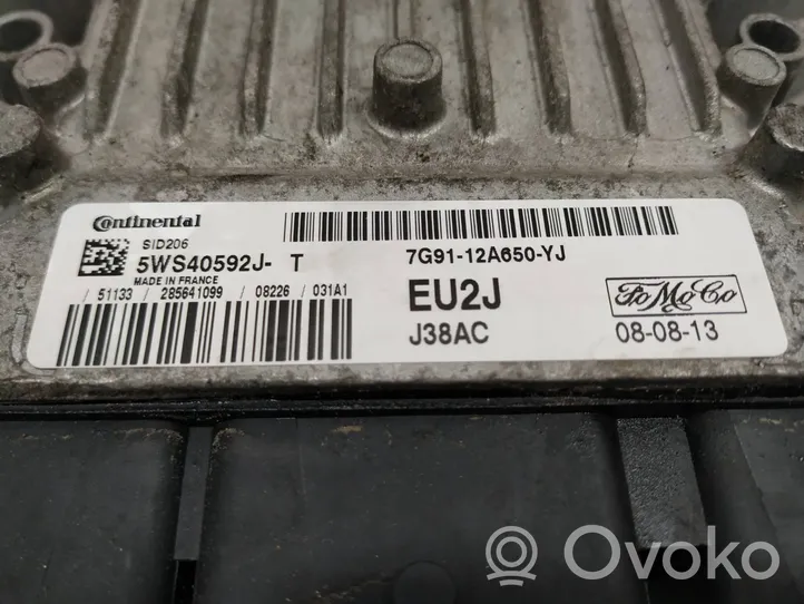 Ford Mondeo MK IV Calculateur moteur ECU 7G9112A650YJ