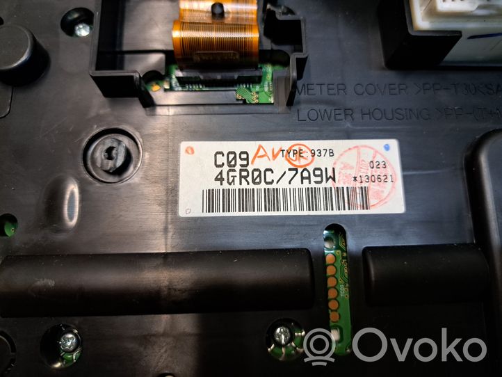 Infiniti Q50 Compteur de vitesse tableau de bord 4GR0C