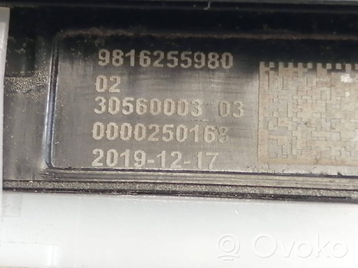 Citroen C5 Aircross Interrupteur d'ouverture de coffre 9816255980