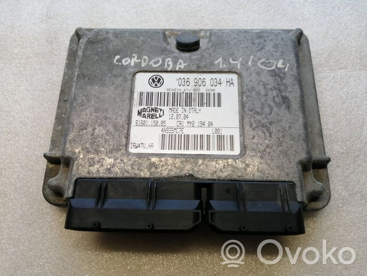 Seat Cordoba (6L) Sterownik / Moduł ECU 036906034HA