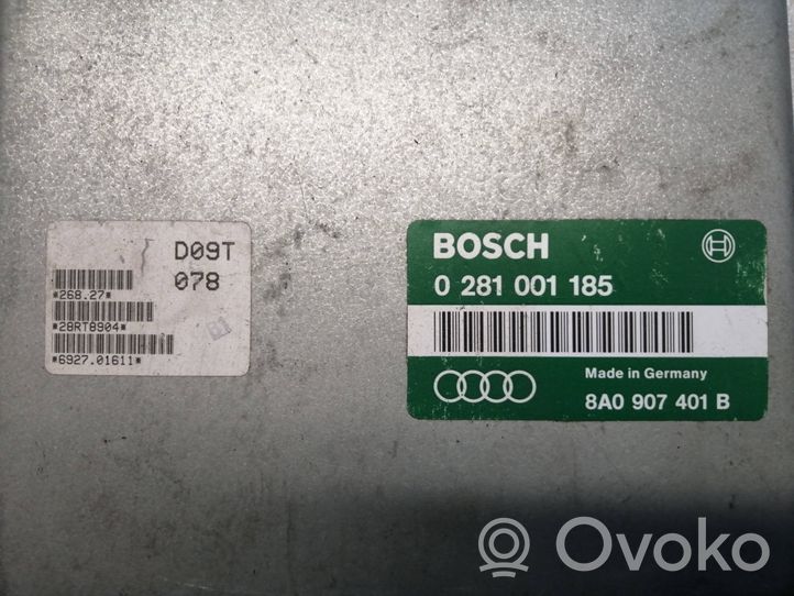 Audi 80 90 S2 B4 Calculateur moteur ECU 8A0907401B