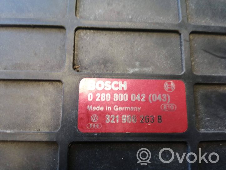 Volkswagen Golf II Sterownik / Moduł ECU 321906263B