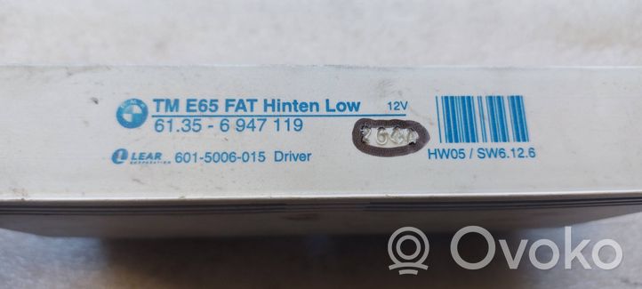 BMW 7 E65 E66 Oven ohjainlaite/moduuli 6947119