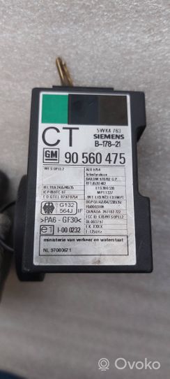 Opel Astra G Komputer / Sterownik ECU i komplet kluczy 16228919