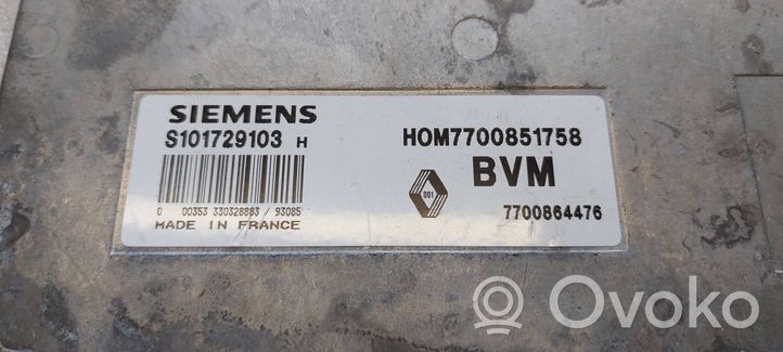 Renault Clio I Sterownik / Moduł ECU S101729103H