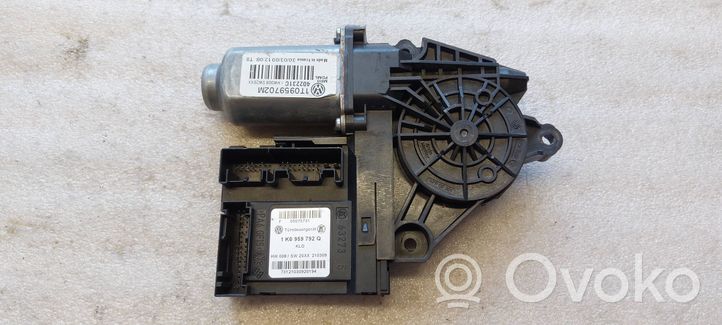 Volkswagen Touran I Moteur de lève-vitre de porte avant 1K0959792Q