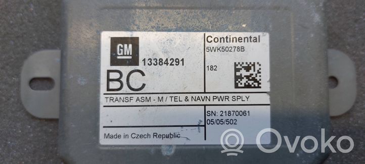 Opel Insignia A Power management control unit 13384291