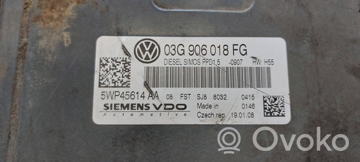 Volkswagen PASSAT B6 Moottorin ohjainlaite/moduuli 03G906018FG