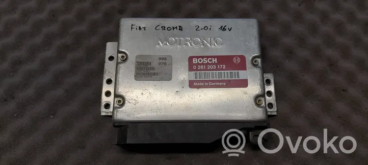 Fiat Croma Sterownik / Moduł ECU 0261203172