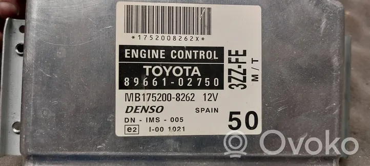 Toyota Corolla E120 E130 Calculateur moteur ECU 8966102750