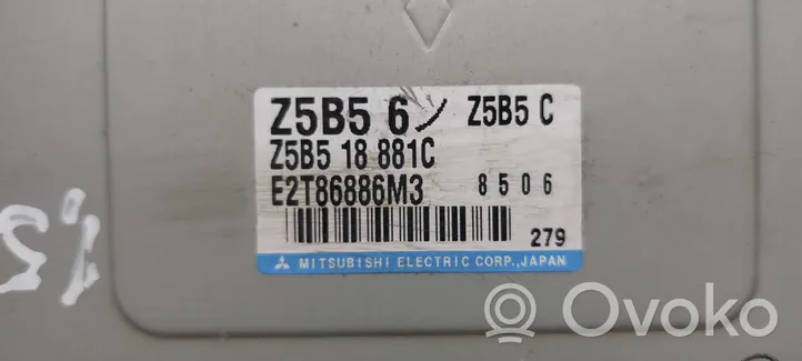 Mazda 323 F Kit centralina motore ECU e serratura Z5B518881C