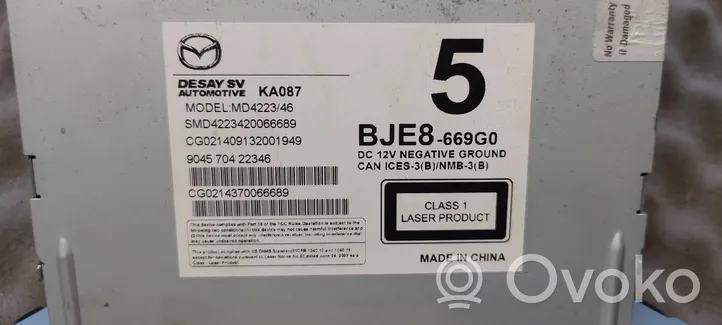 Mazda 3 III Unité de navigation Lecteur CD / DVD BJE8669G0
