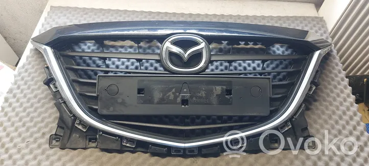 Mazda 3 III Griglia superiore del radiatore paraurti anteriore BHN150712